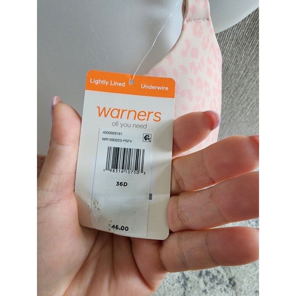 Warner's® This is Not A Bra™ Cushioned Underwire Lightly Lined T-Shirt Bra 36D - Picture 5 of 5
